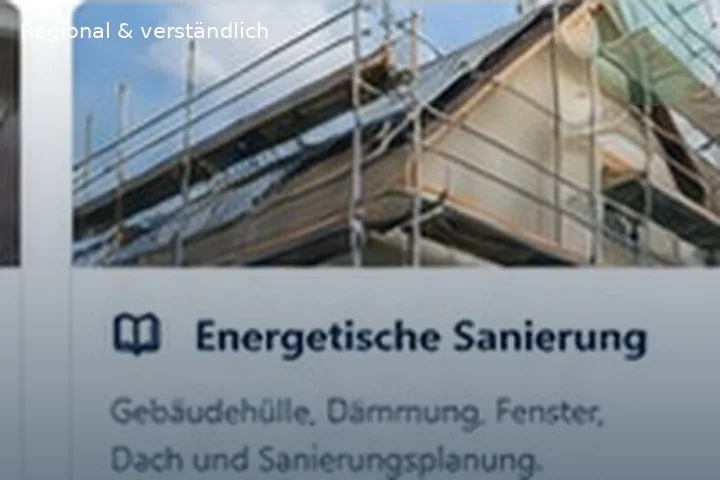 Energetische Sanierung im Gebäudebestand