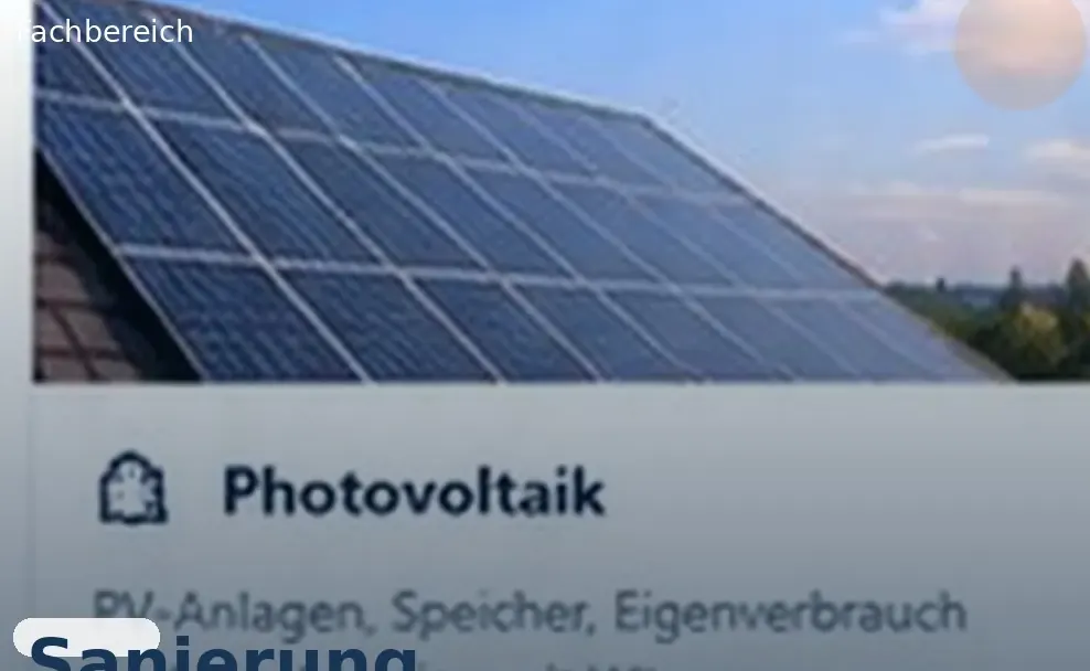 Sanierungsreihenfolge